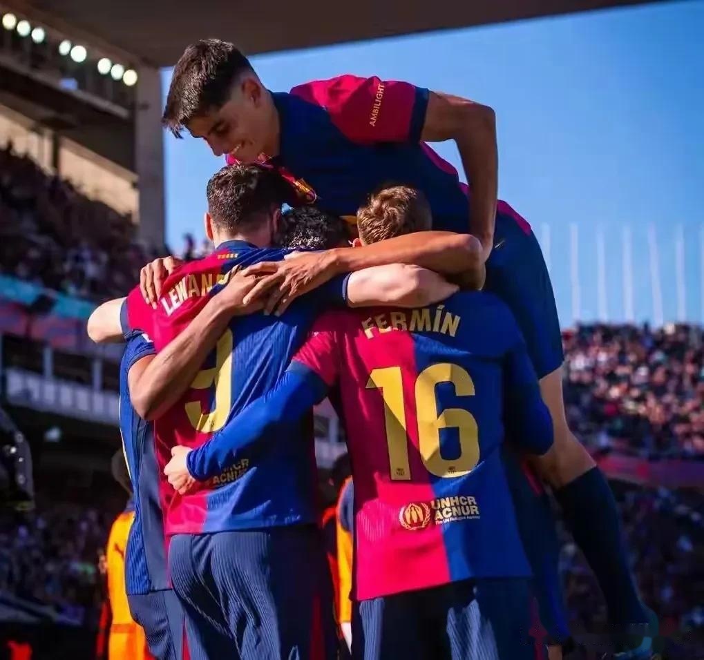 巴萨依靠防守守住胜利，赢得制胜的一战